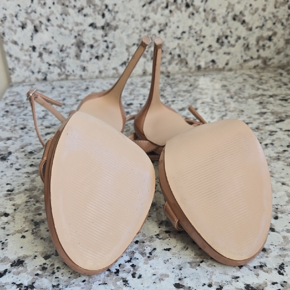 Steve Madden Brown Strappy Heels - Picture 10 of 11